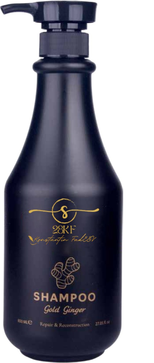 Hair Shampoo Gold Ginger Repair and Reconstructon