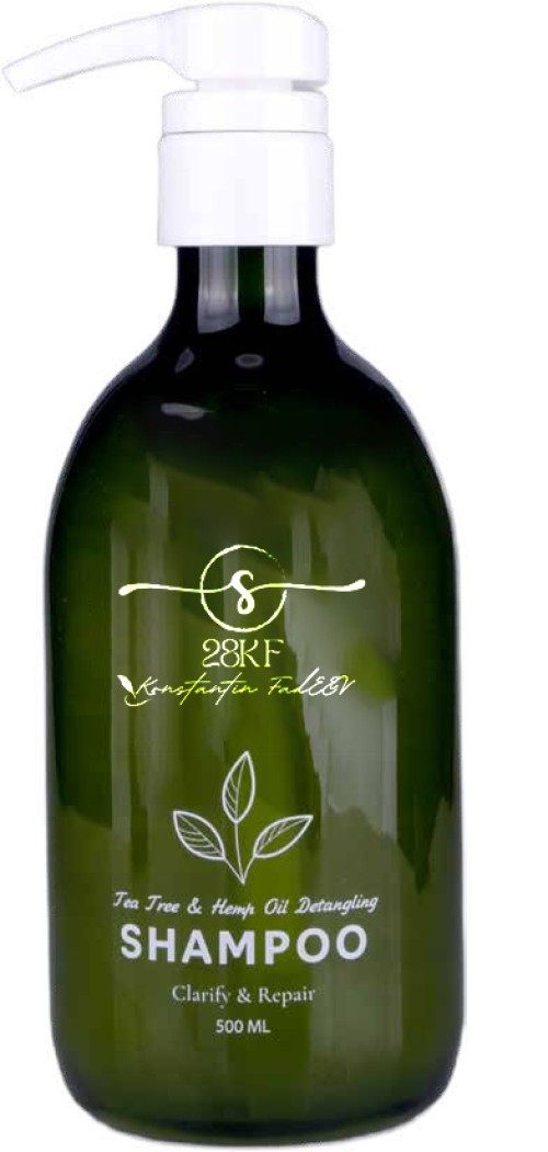 Hair shampoo TEA TREE & HEMP OIL
